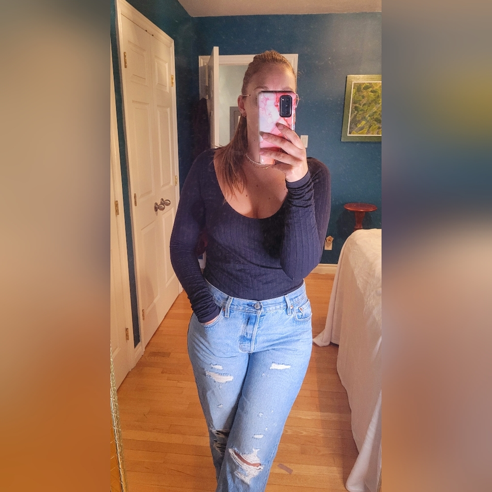 Anthropologie black top
